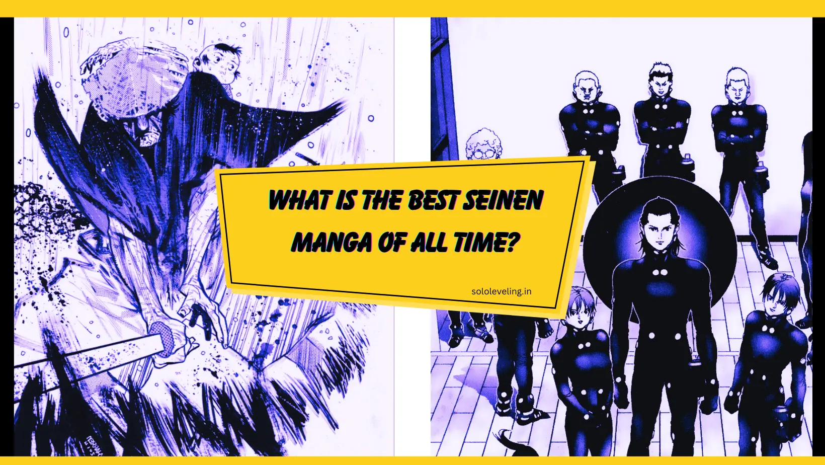 What is the Best Seinen Manga of All Time?